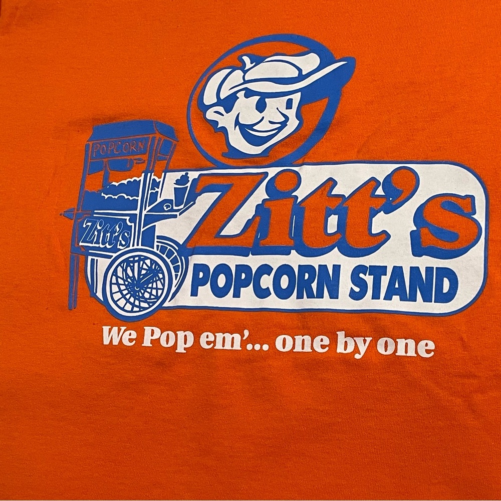 seattle cotton works children t-shirt unisex small orange great condition see mo